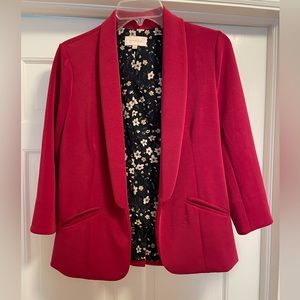 Red blazer